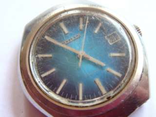 This watch is defect and broken and sold for parts