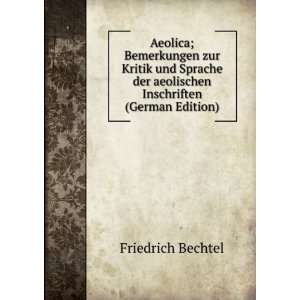   Inschriften (German Edition) (9785874789640) Friedrich Bechtel Books