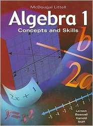 McDougal Littell Concepts & Skills Student Edition 2004, (0618374205 