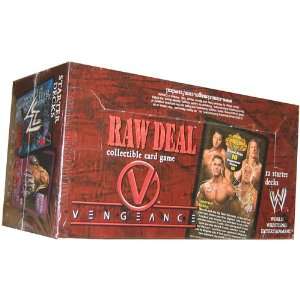 WWE Raw Deal CCG Vengeance Starter Display CIM 64010 D
