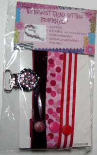 Interchangeable Pacifier Clip Paci Holder Baby U Pic  