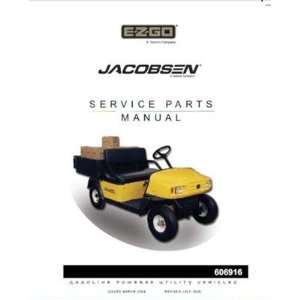  EZGO 606916 2008 Current Service Parts Manual for Jacobsen 