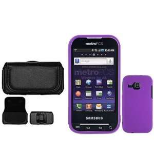  Samsung Galaxy Indulge R910 Combo Rubber Purple Protective 