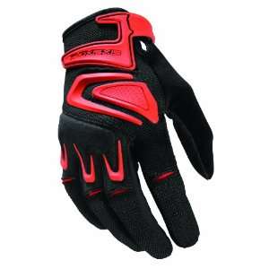  SixSixOne 858 Black/Red X Small Gloves Automotive