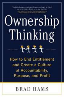 ownership thinking how to end brad hams hardcover $ 16