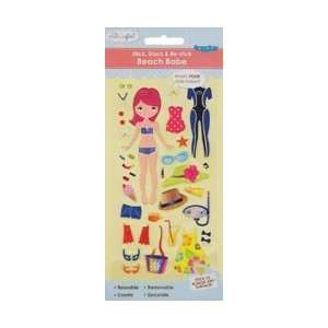   Up Stickers Beach Babe 37/Pkg; 6 Items/Order Arts, Crafts & Sewing