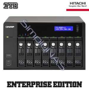  QNAP TS 869 PRO 8TB (4 x 2000GB) 8 Bay NAS Integrated with 