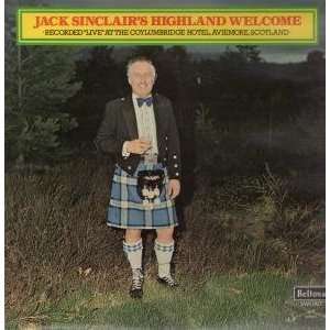  HIGHLAND WELCOME LP (VINYL) UK BELTONA 1977 JACK SINCLAIR 
