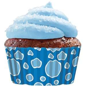 Mini Baking Cups 60/Pkg Blue Dots (MINIBCUP 8871)