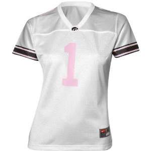  Nike Iowa Hawkeyes Womens #1 Pink Logo Replica Football 