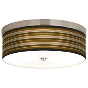  Sorrel Stripes Giclee Energy Efficient Ceiling Light