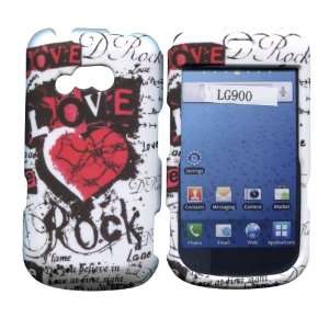  Rock & Love LG 900G Straight Talk Net 10 TracFone Case 