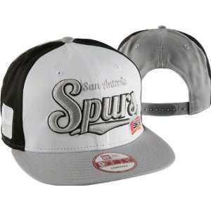  San Antonio Spurs New Era Script Wheel Snapback Adjustable 