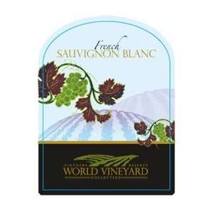  Wine Labels   World Vineyard French Sauvignon Blanc 