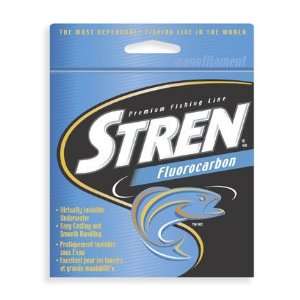 Pure Fishing Stren Tinted Fluorocarbon Leader Tannic 60lb Test 75yd 