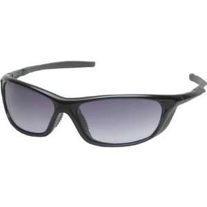   Glasses Azera Safety Glasses With Smoke Frame And Gradient Gray Lens