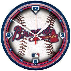  MLB Atlanta Braves Clock Logo