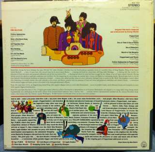 THE BEATLES yellow submarine LP Mint  SW 153 Vinyl 1969 1st Press USA 