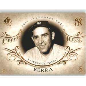  2005 SP Legendary Cuts #90 Yogi Berra   New York Yankees 