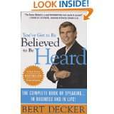   Book of Speaking . . . in Business and in Life by Bert Decker (Sep 16