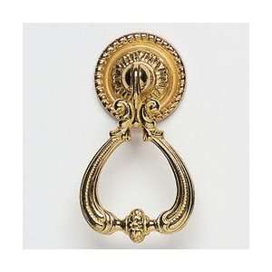  Omnia 9422/353 Decorative Drop Pull Pull   Polished Brass 