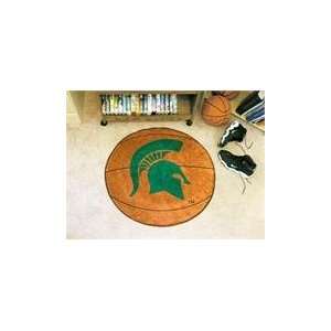 27 diameter Michigan State University Basketball Mat  