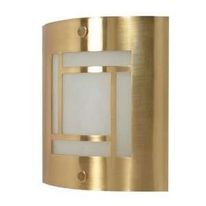 Nuvo 60/949 1 Light Fluorescent Brushed Brass Vanity 