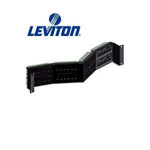 Leviton 4W256 H48 48 Port Quickport Recessed Angled Patch Panel 2RU 