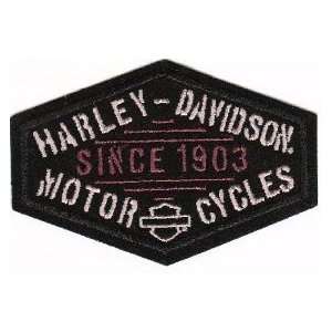 Harley Davidson Motorcycles Patch Archiac logo since 1903 New for vest 