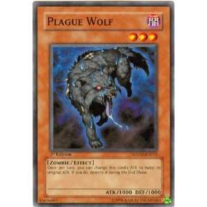  Plague Wolf   5Ds Zombie World Starter Deck   Common [Toy 