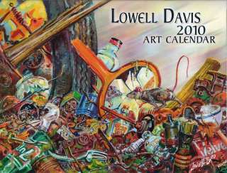 2010 Lowell Davis Art Calendar with 12 Color Prints  