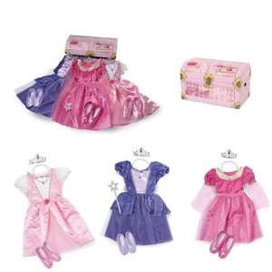  Deluxe Princess Dress Up Trunk   16 Pieces Toys & Games