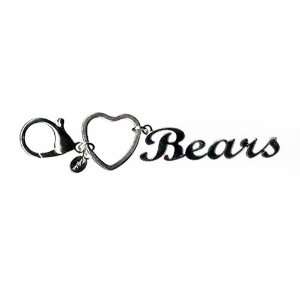  Chicago Bears Script Key Chain