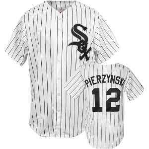 Pierzynski Majestic MLB Home Pinstripe Replica Chicago White Sox 