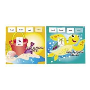 154 Pc Seaside Learning Rhyming Words Game Center   Curriculum 