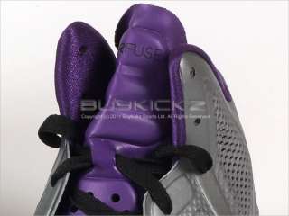Nike Zoom Hyperfuse 2011 Cool Grey/Club Purple Black Grape Perforated 