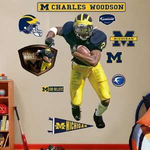  Charles Woodson Michigan Wolverines Fathead NIB 