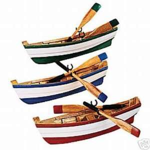   Department 56 Village Accessories   3 Wooden Rowboats