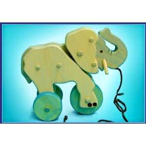  LARK Emmett Elephant Wooden Pull Toy Toys & Games