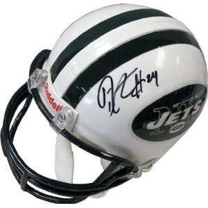 Darrell Revis Autographed New York Jets Mini Helmet