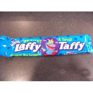 Wonka Laffy Taffy Blue Raspberry Bar, 6 Grocery & Gourmet Food