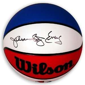  Julius Erving Signed ABA Basketball