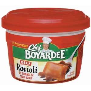 Chef Boyardee Microwavable Beef Ravioli In Tomato & Meat Sauce 7.5 oz 