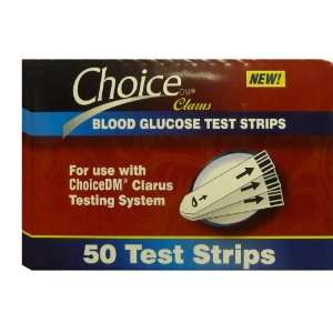  ChoiceDM 110 G20 Glucose Testing Strips, 50 Count Health 