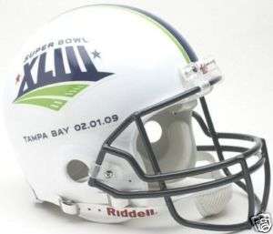 Super Bowl XLIII 43 Riddell Authentic Pro Line Helmet  