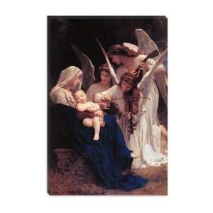  Song of The Angels by William adolphe Bouguereau Canvas 