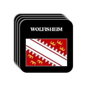  Alsace   WOLFISHEIM Set of 4 Mini Mousepad Coasters 