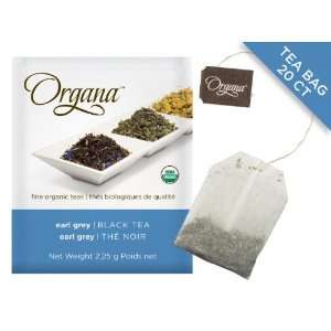 Organa Earl Grey   Fine Organic Tea Bags  Grocery 