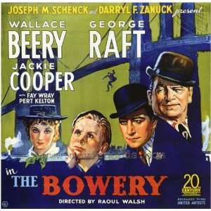  The Bowery (1933) 27 x 40 Movie Poster Style A