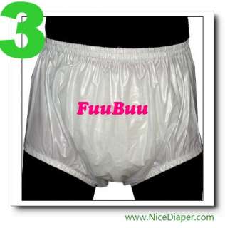 3x 2201 Adult Incontinence Pull On Plastic Pants